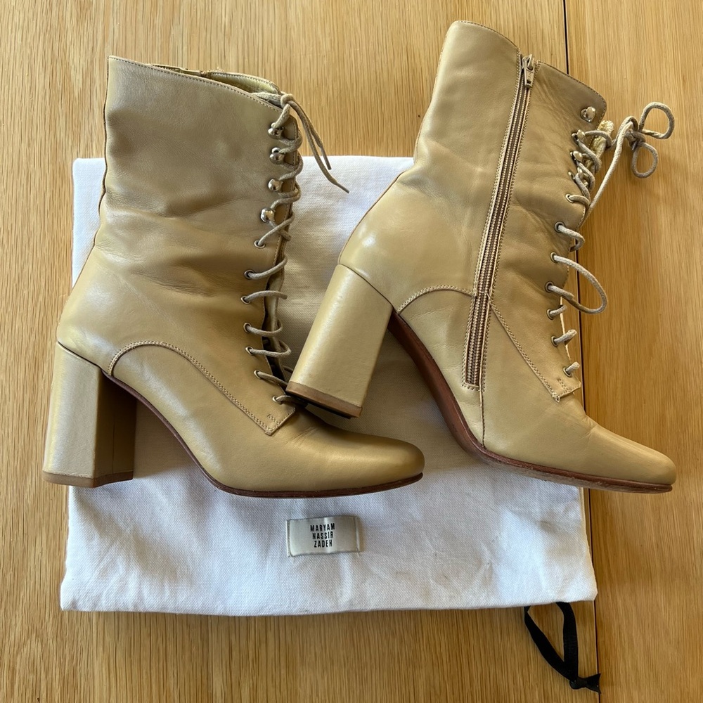 MNZ Maryam Nassir Zadeh Emmanuelle Boots 39